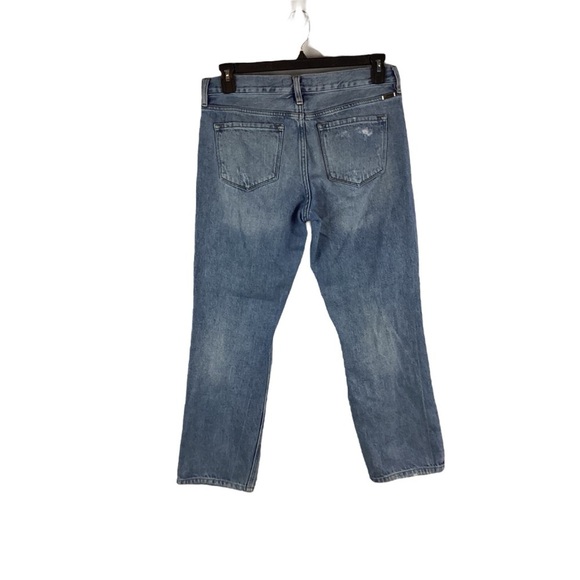 KanCan Nicola High Rise Boyfriend Jeans Light Wash Distressed Size 11/29 - Picture 4 of 6